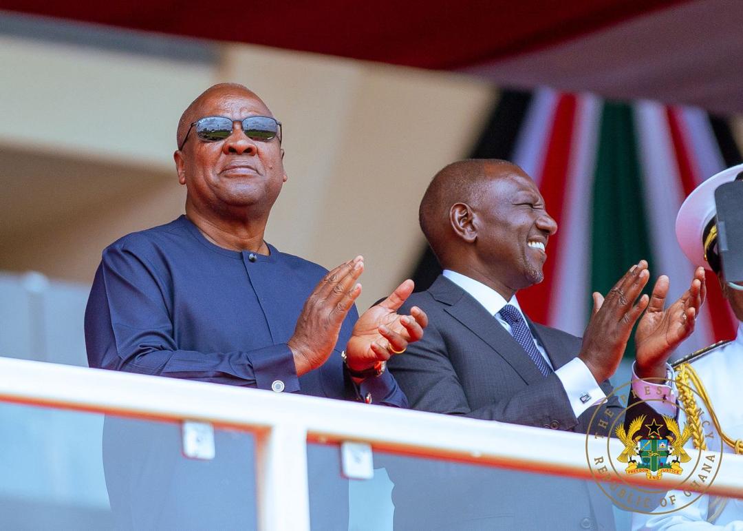 cdzas's tweet photo. President Mahama was the guest of honour at Kenya’s Independence Day celebrations, where he said:  "Our forebears won us political independence; it is the responsibility of our current generation of African leadership to win economic independence and prosperity for our people." https://t.co/WpBKdJu617