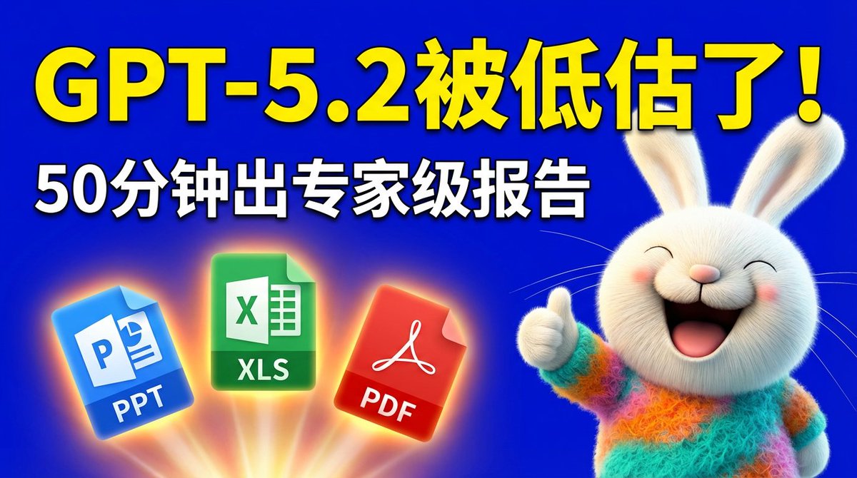 新影片上線-GPT-5.2 Thinking 被低估的新能力!自動搜尋+排版,50分鐘交付專家級PPT/Excel/PDF
它花50 分鐘幫我整完掃地機器人旗艦橫評PPT、自動下好各家品牌Logo、豐富圖表展示
又用20 分鐘做完8 家