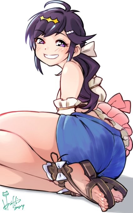 さっきチラッと配信観たらこのかっこでスーパーサイヤ人なってませんでした?(金髪ギャル極めて良ろし)