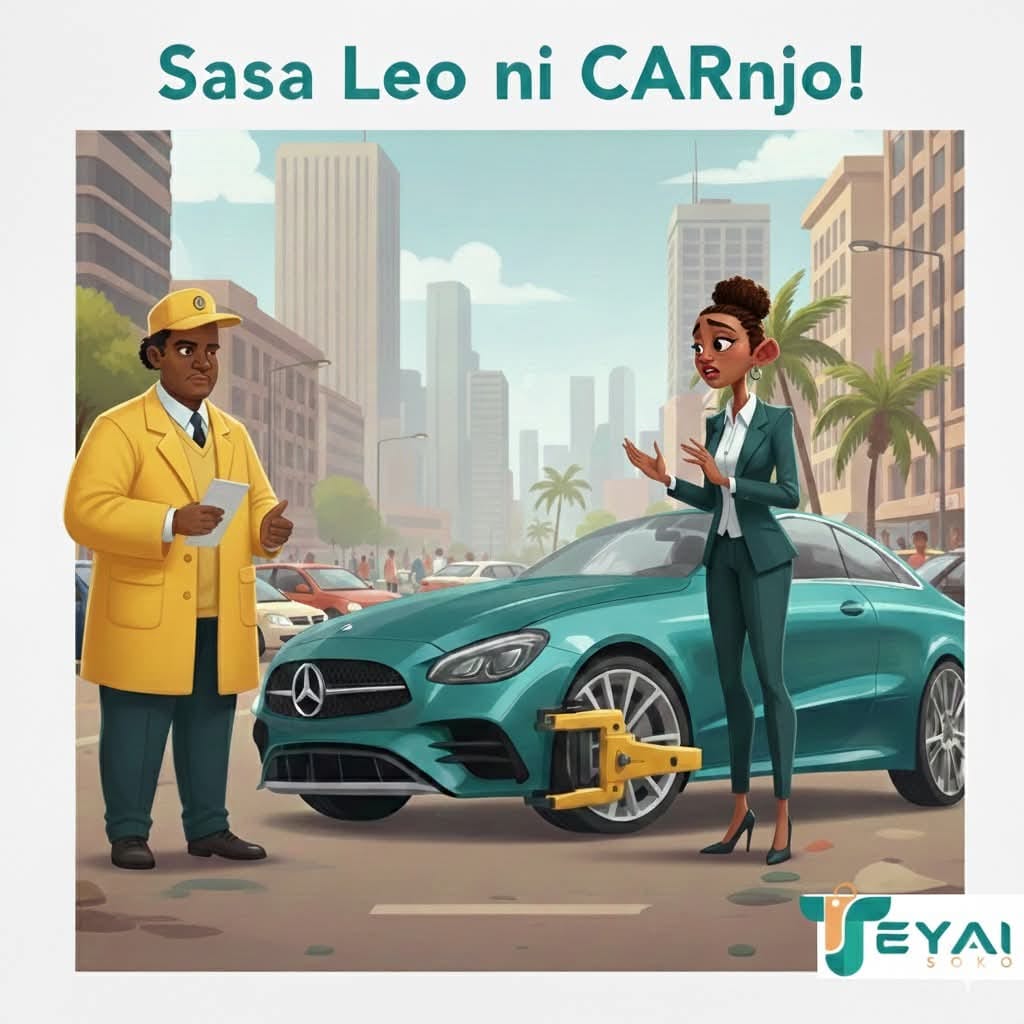 Kanjo wakikuona unaendelea tu? 
That’s the power of driving a clean, compliant ride.
Find yours today at teyaisoko.com
  vehicles even Kanjo respects. #teyaisoko
