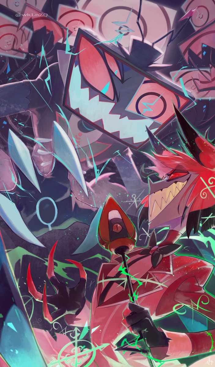 ヴォックスvsアラスター #HazbinHotel