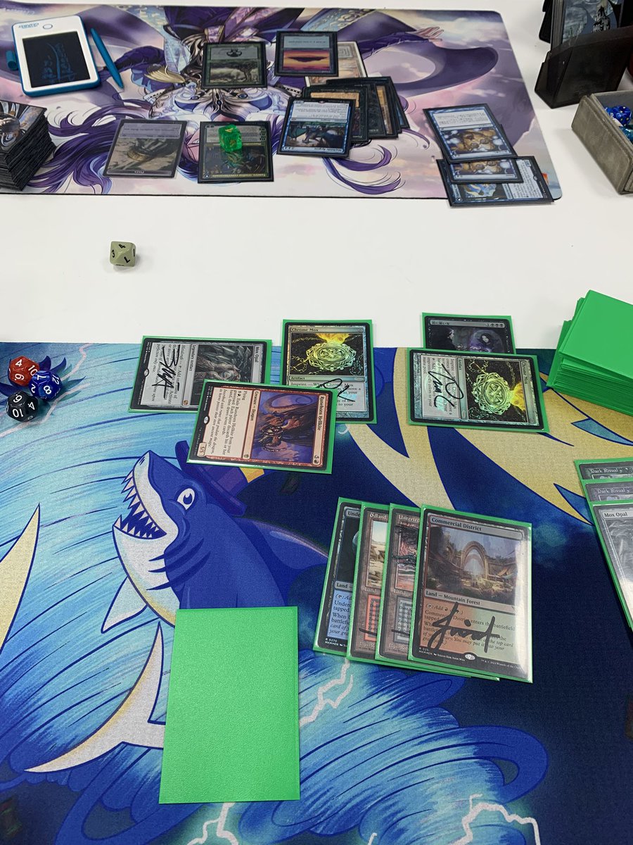 Won 🥇 today’s Madrid South Legacy League with TES. Always the most fun is to play Storm ⛈️ 

Got to win the deciding game of the finals by hard casting a Dragon 🐉 and attacking for lethal 💥 

#TogoDeck #mtglegacy