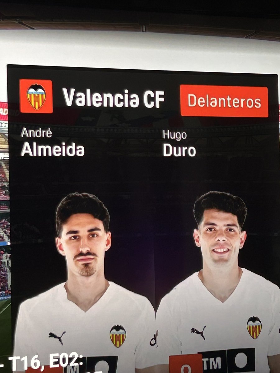 VCF_Sentiment's tweet photo. La delantera hoy en el @valenciacf según @DAZN_ES 🙄 https://t.co/FbIjf38UG8
