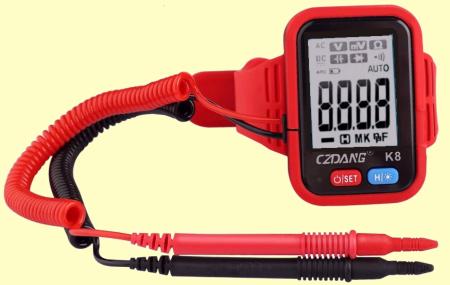 Meter getest: K8 pols multimeter van CZDang
De K8 is wel het meest vreemde meetinstrument dat wij ooit onder ogen hebben gekregen, een multimeter onder de vorm van een polshorloge! Nuttig of waardeloos? Wij testten het!
➡ Lees de review en test:
verstraten-elektronica.blogspot.com/p/k8-pols-mult…