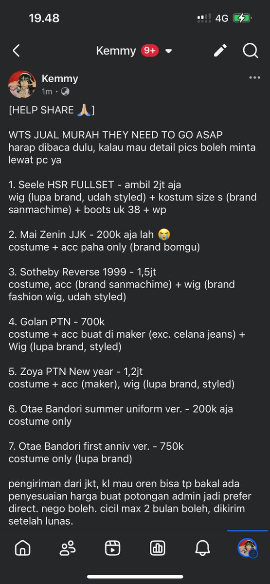 kemiraa_'s tweet photo. selling my costumes… help https://t.co/0sx3AKTMb2
