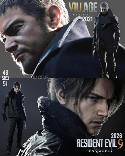 Apparently, my Leon is 51yrs old now in Resident Evil: Requiem. Apparently. He looks good at 51.😏🤎 But, why is Capcom trying to secretly tell me that they are trying to kill my man off by aging him so quickly!?🤨 I just got use to 35 year old Leon.😑 #ResidentEvilRequiem