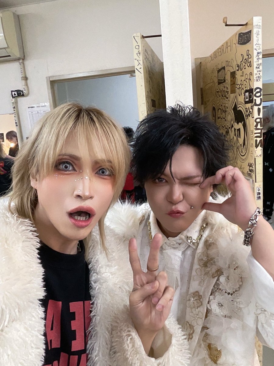 福岡2日目写真集③ 私とDOG inthePWOの春 私とRAZORのIZAくん 私とBORN