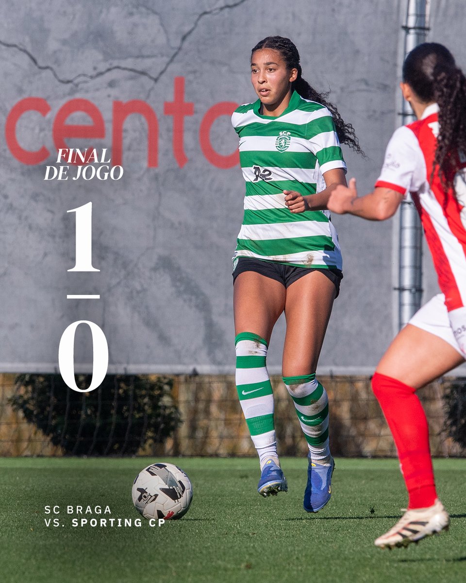 FutFemSCP's tweet image. ⏹️ Derrota das Leoas nos oitavos-de-final da Taça de Portugal.

🔴 1-0 🟢 // #SCBSCP