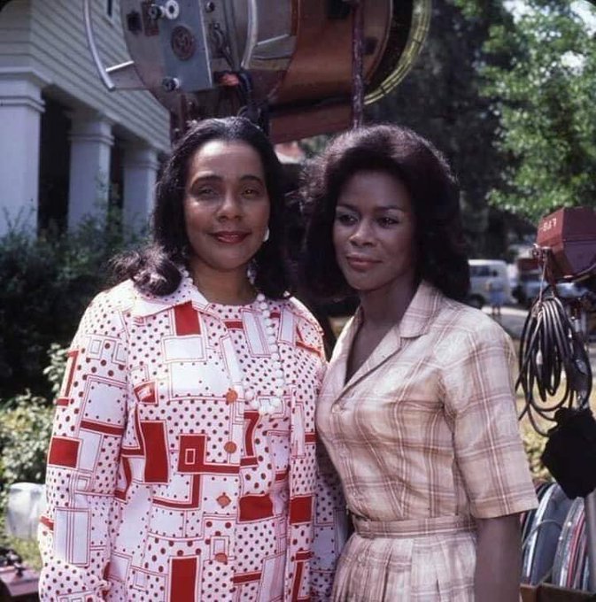 Two Queens.  Coretta Scott King , Cicely Tyson.