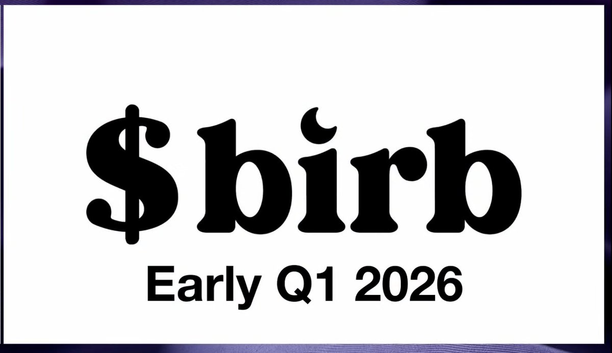 🚨BREAKING: <a href="/moonbirds/">Moonbirds</a> to launch $birb token on <a href="/solana/">Solana</a> in Q1 2026.

Source: Solana Breakpoint 2025