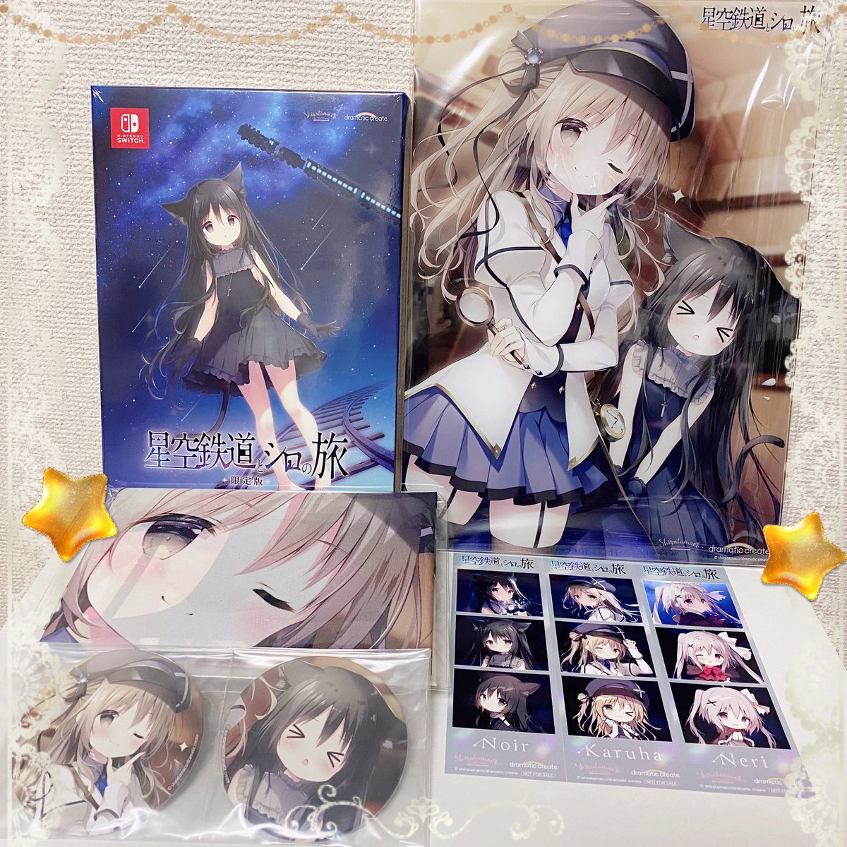 しらたま❄️『星シロ』Switch版12/11発売🐈‍⬛🚂🌟 (@shiratamacaron