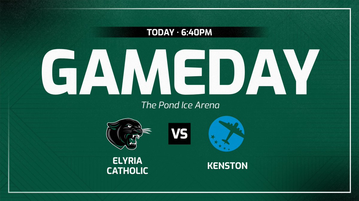 The EC hockey team battles Kenston today at The Pond Ice Arena in Chagrin Falls! 🏒

Go Panthers!