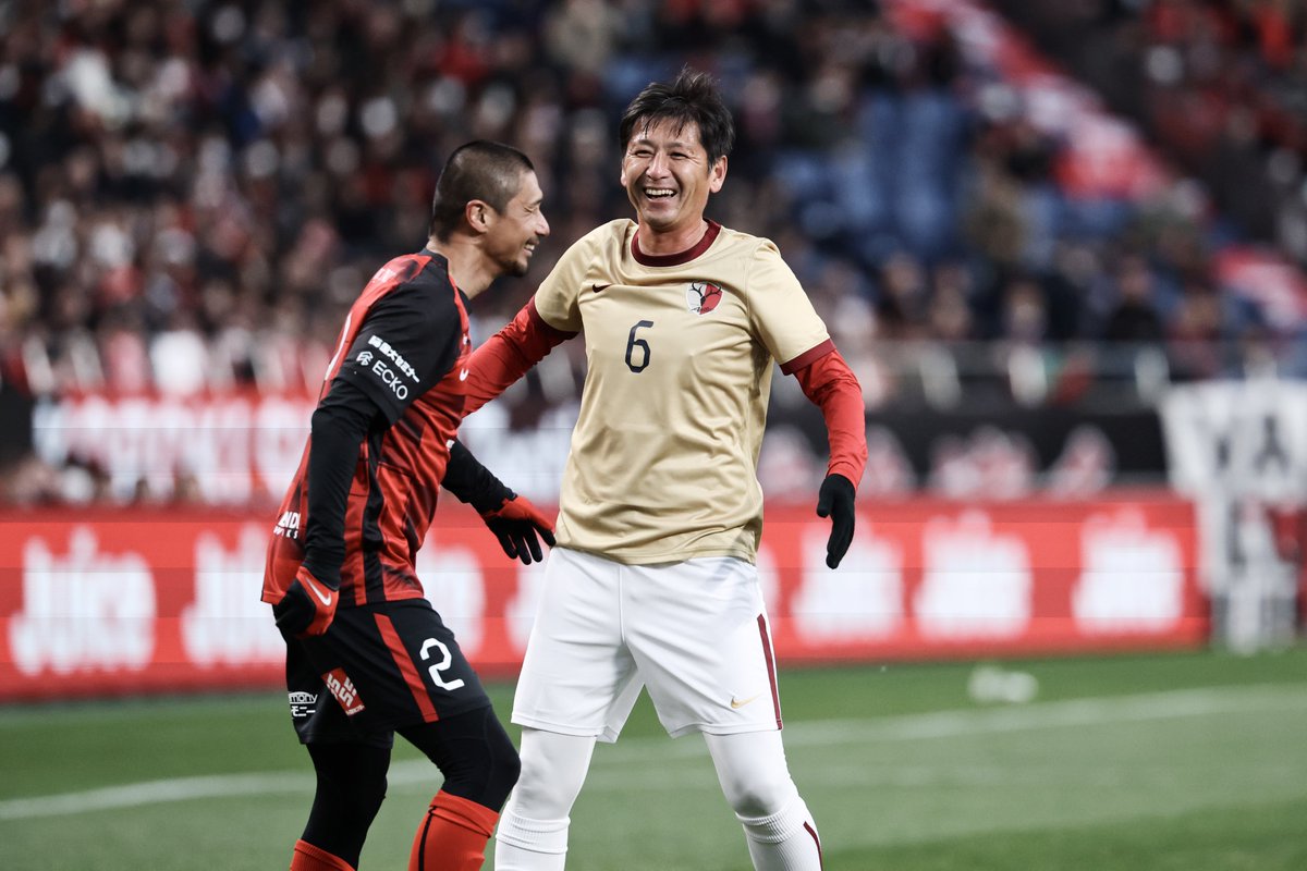 本日12/13（土）の #興梠慎三 #引退試合 にアントラーズレジェンドが