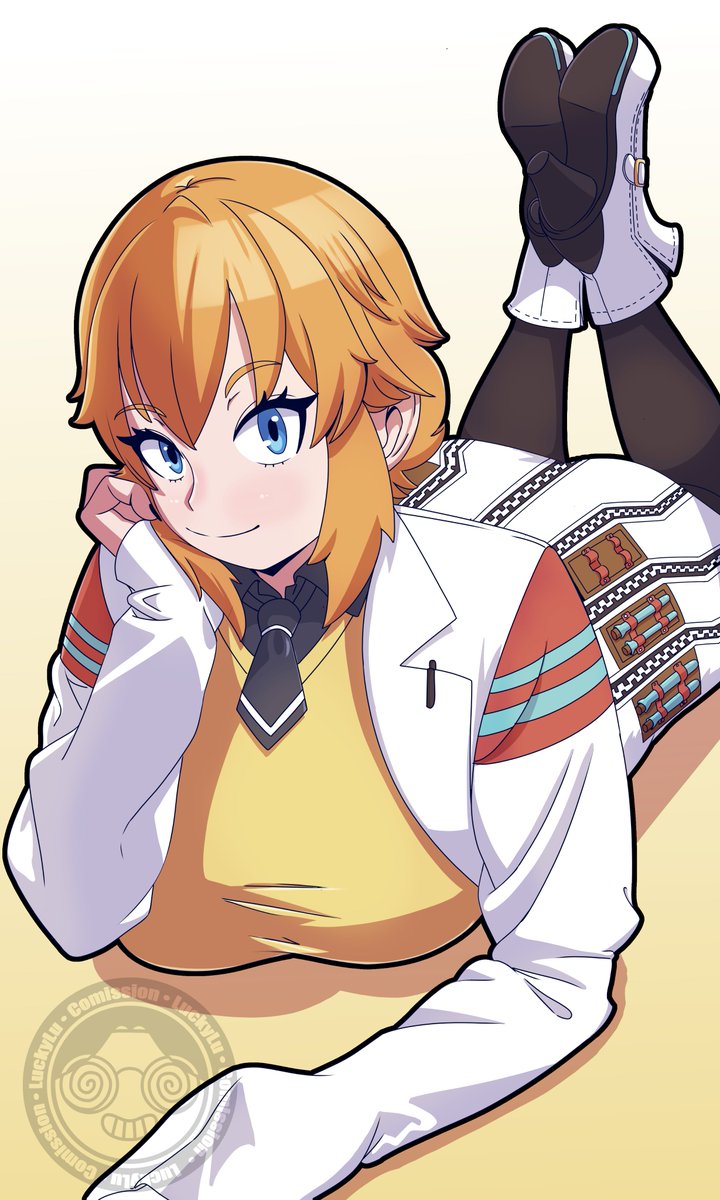 Ultima comision (y del anio tambien) para @/C_DinoGalletas ahora con traje de Agnes Tachyon. 

Muchas gracias por su preferencia 🫂

#DinoIlust