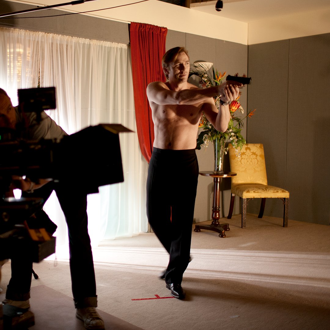 In July 2005, the first Bond screen tests were held under the codename Destiny. A second round followed in September under Alcazar. 72 names were linked to the role before Daniel Craig auditioned on September 29. He originally auditioned for James Bond with two scenes: Bond’s