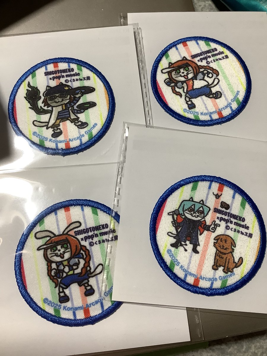 交換 or 譲渡】仕事猫×ポップンミュージック コラボ コナミプレミアム