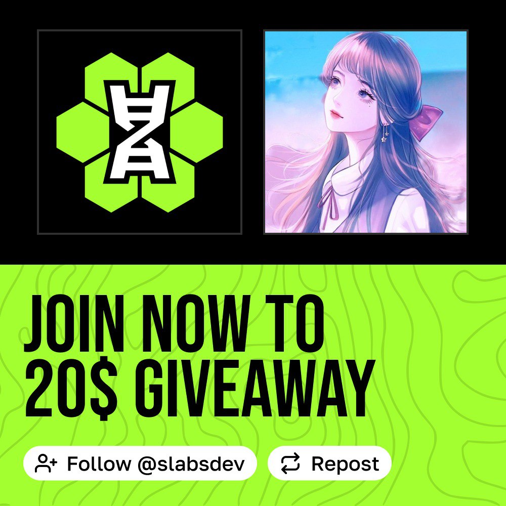 $20 |•• Bee's 2951 ••| Ends in 14 hours 🐝 

Repost this + Follow <a href="/slabsdev/">Secret Labs</a> and max engaged last tweet

Good luck besties! 🌻