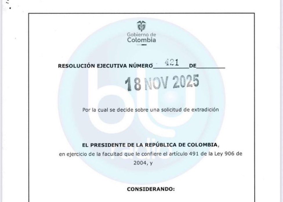 c0lombiaderecha's tweet photo. Apreciado Marcos Rubio @SecRubio, Petro acaba de suspender la extradición de su amigo Geovany Andrés Rojas, alias Araña, un narcotraficante con nexos con la mafia mexicana, ignorando el aval de la Corte Suprema para su entrega a EE.UU

Ya es hora de que el extraditado sea él https://t.co/4TzU8SGQyN