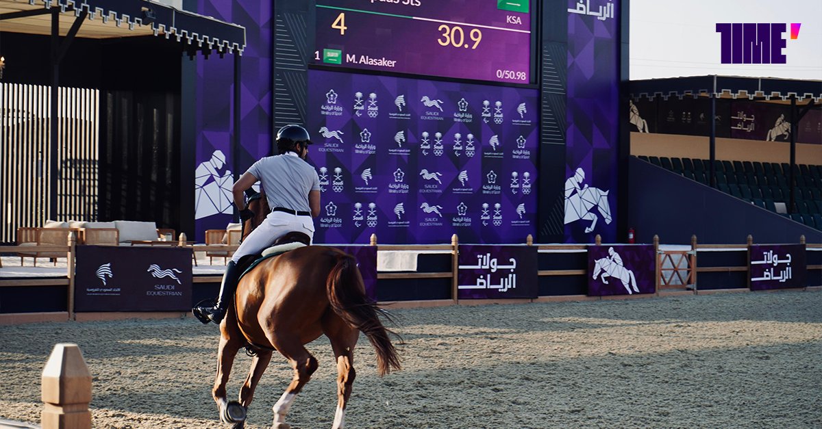 TimeEntSA's tweet image. نفخر بكوننا الشريك الرسمي لتنفيذ الحدث في بطولة جولات الرياض الدولية لقفز الحواجز 🇸🇦🐎
بالتعاون مع الفروسية السعودية، قدمت TIME’ تجربة تشغيلية متكاملة وتنفيذًا عالميًا عزز تجربة الحضور على مدى أيام البطولة.
الرياض تواصل ترسيخ مكانتها كوجهة عالمية لرياضة الفروسية.

#جولات_الرياض…