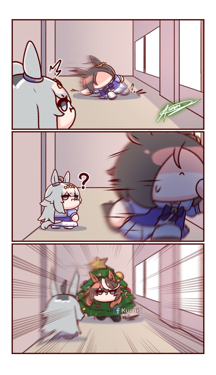 KuroiJArt's tweet image. 🎄💨💨💨

🎄 R U N 💨

#KuroiJ #umamusume #ウマ娘