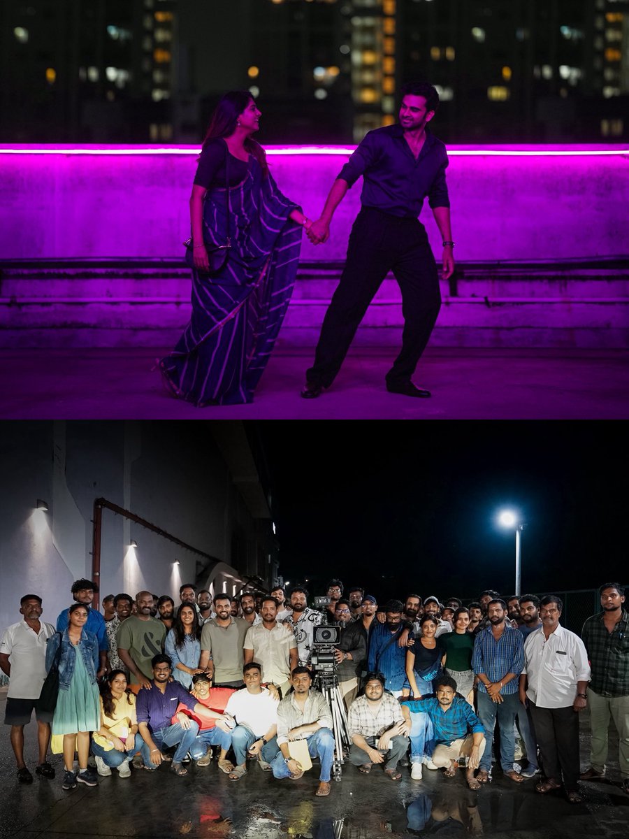 Dasarathan_1720's tweet image. Ashok Selvan - Nimisha Sajayan film shoot wrapped.

Direction - Manikandan.
Production - Million Dollar Films.

#AS24
