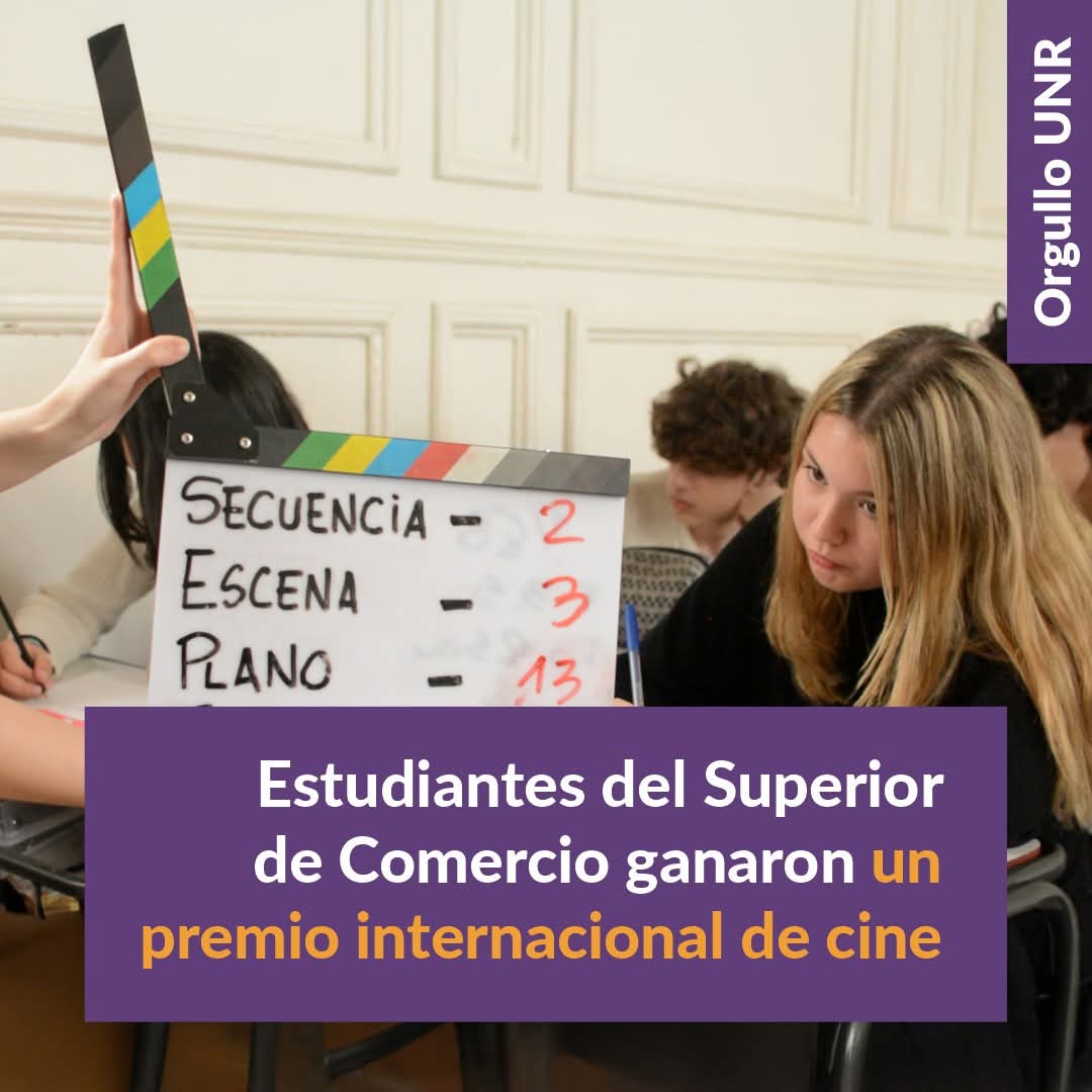 vickyarrabal's tweet photo. “9 razones para no entenderse”, una producción del Taller de Cine de el Superior de Comercio obtuvo el Primer Premio en Ficción en el Festival Internacional CINE TIZA.
➡️ Conocé más en https://t.co/cvFFPapKlM https://t.co/XCHx2rOdEN