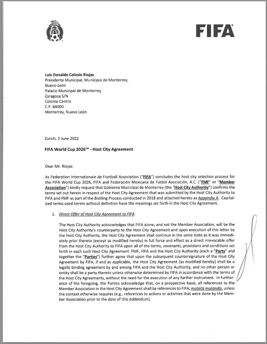 peniley_ramirez's tweet image. #Exclusiva Va hilo para contarles de mi #Linotipia de hoy en @reforma, sobre los convenios “más que leoninos”, inéditos hasta ahora, firmados por el gobierno de CDMX y Mty con la FIFA para ser sedes del Mundial de Fútbol 2026.
