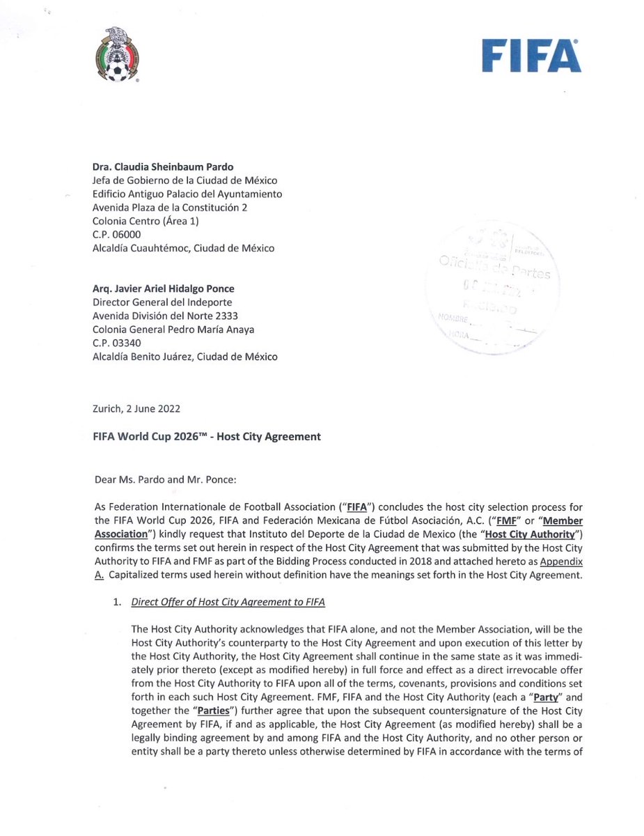 peniley_ramirez's tweet image. #Exclusiva Va hilo para contarles de mi #Linotipia de hoy en @reforma, sobre los convenios “más que leoninos”, inéditos hasta ahora, firmados por el gobierno de CDMX y Mty con la FIFA para ser sedes del Mundial de Fútbol 2026.