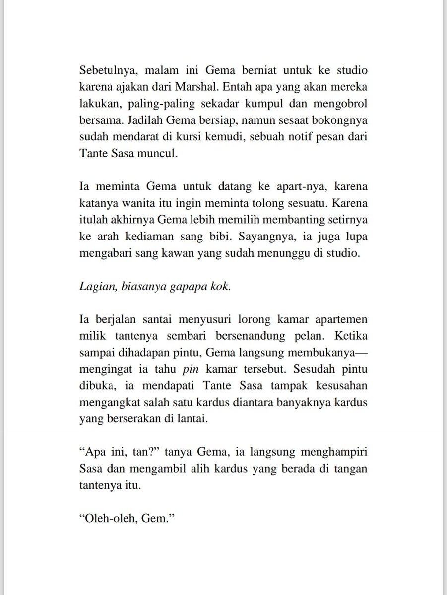 blackbluenmn's tweet photo. 373. Mulai dari sini aku mau kasih disclaimer ya. If you're not a fan of female characters being deeply involved untuk kebutuhan pengembangan story, plot, and conflict—this story might not be for you. Karena kedepannya mungkin akan banyak keterlibatan karakter perempuan. Okay! https://t.co/EbEY5e0qcj