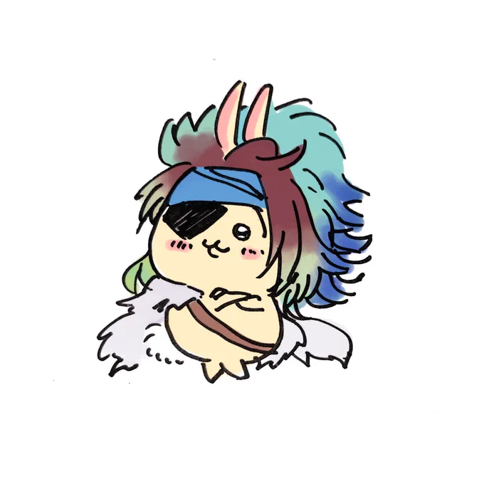 フゥン…(ヘクターうさぎ)