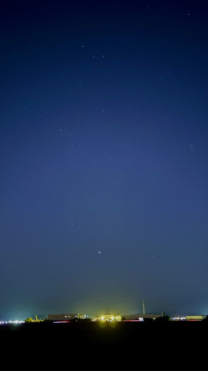 منظر النجوم امس كان مذهلني❣️