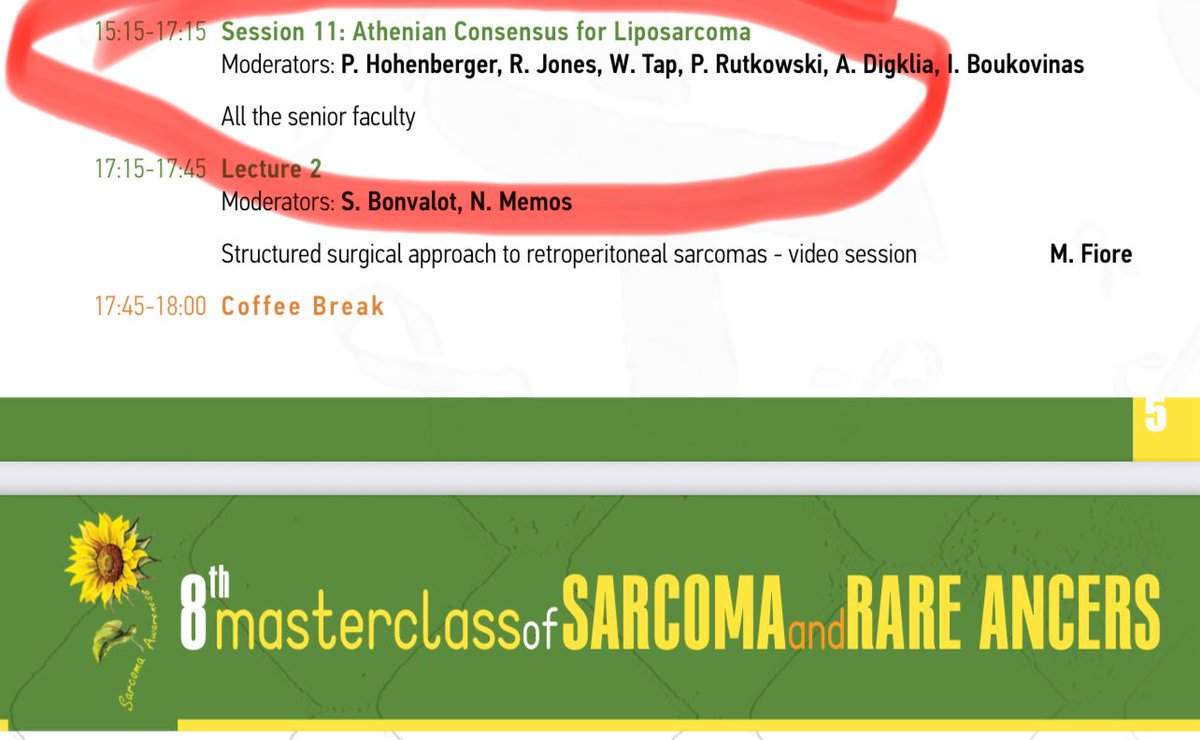 Hellenic Group of Sarcomas and rare tumors tweet media