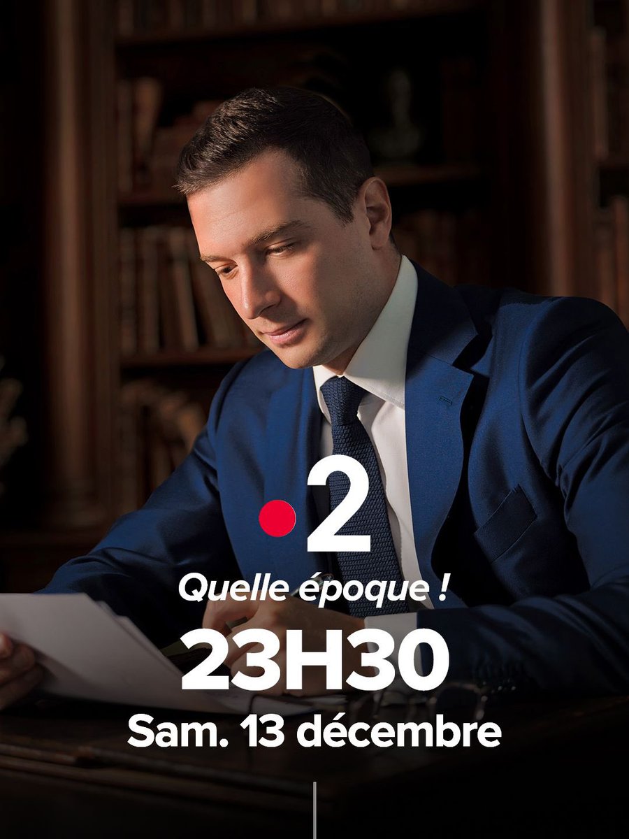 Je serai ce soir l’invité de « Quelle époque ! » sur France 2.