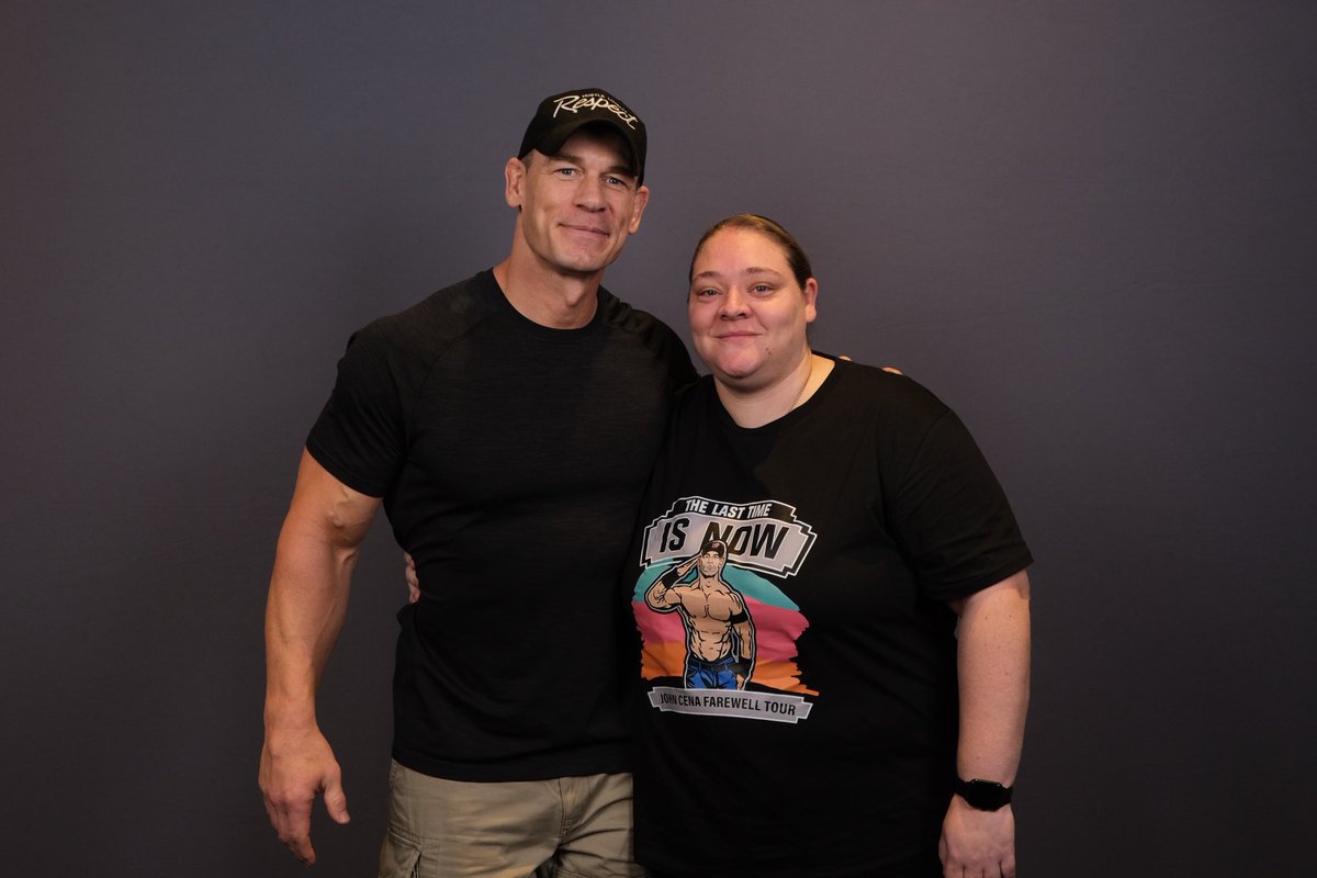 Tay_ValPro's tweet photo. Not ready for it to be over! 😭 #ThankYouCena https://t.co/IsJ2LtBbJJ