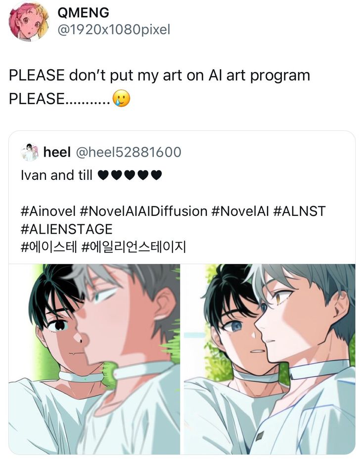 reminder for the ppl on Pinterest who keep using ai quality enhancers