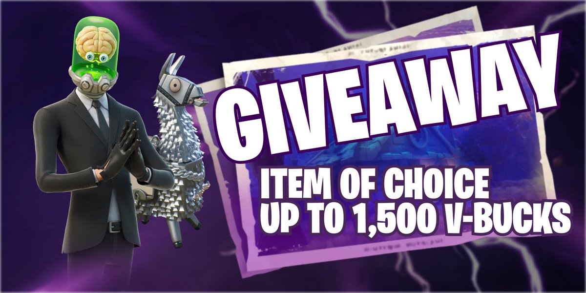 Fortnite skin of choice giveaway 🔥🎁

Like and Repost
Follow me &amp; <a href="/Luigistates/">Luigistates</a>
Tag your Squad

Ends in 72 hours!
Consider using code "ABDYY" in the shop! (Not mandatory)