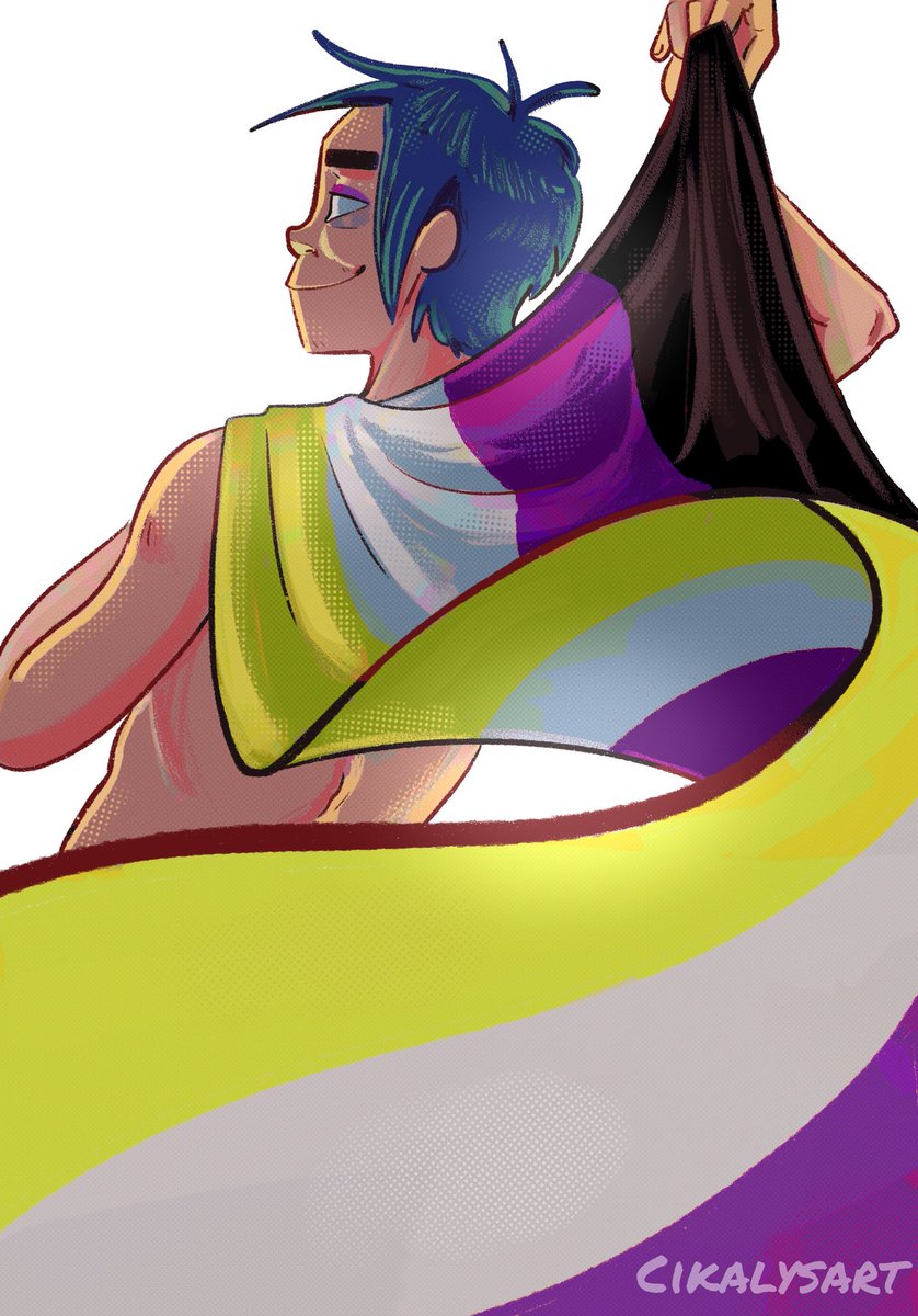 Still not over nonbinary 2D 🩵 #gorillaz #gtwt
