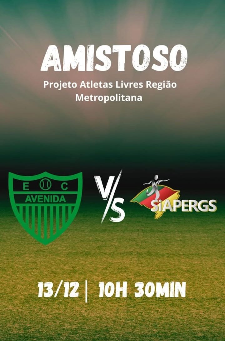 Agora às 10h30 vai rolar o primeiro teste na preparação do Avenida para o #Gauchão2026.

Entrada gratuita!

Vamo vamo Nida!

Vs. <a href="/siapergs/">Siapergs</a>