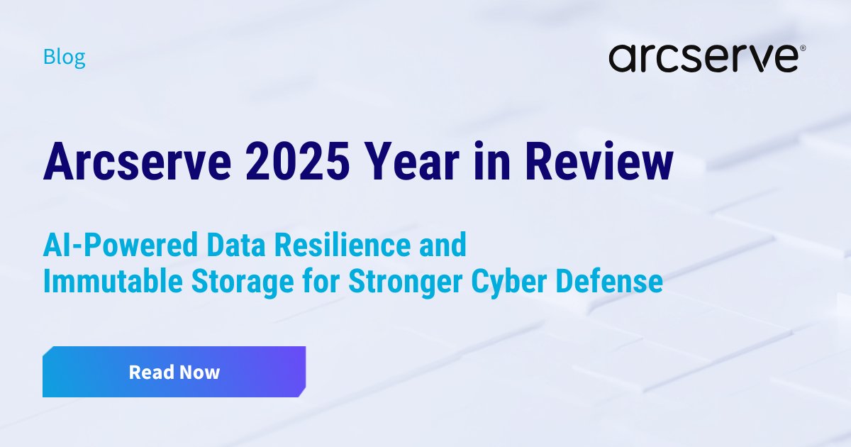 Arcserve tweet media