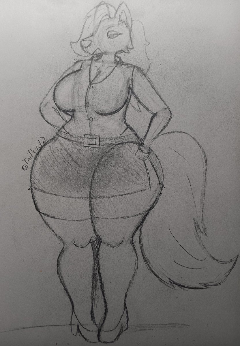 Random wolf i sketched out