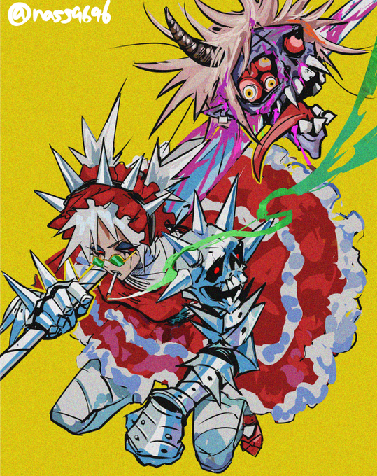 と*ん様 手描きイラスト◆ファンアート【Blood Moon】大遅刻ハロウィン と*ん様 手描きイラスト◇ファンアート【Blood Moon】大遅刻ハロウィン