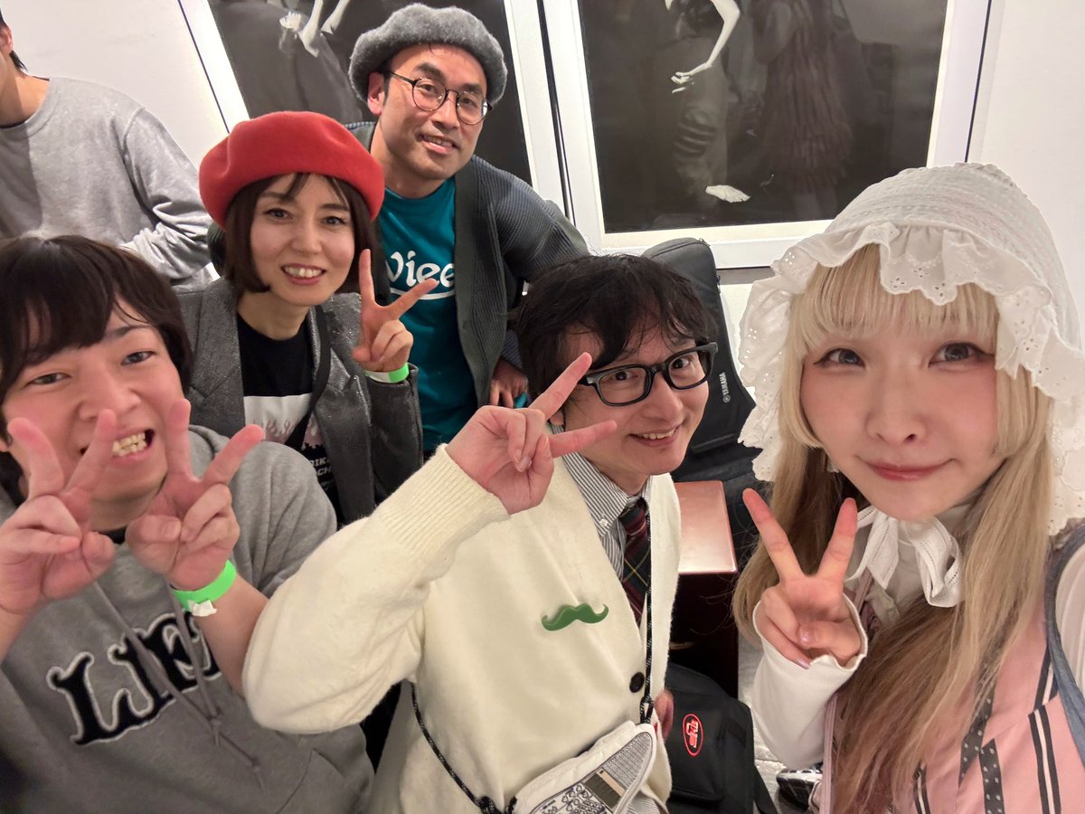 4年ぶりのライブだったという！！
エイプリルズの皆さんと！ ✨✨✨

イマイさんとは、CTO Laboぶりです😭

#ニジュッテンゼロ