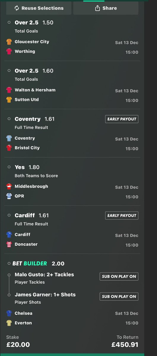 No pod today for exciting personal reasons ;) but here’s the acca