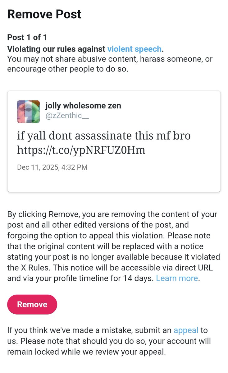 I was locked for that assassination post lol