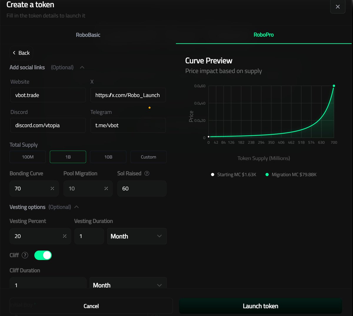 Markets are down, trenches are dry, but there will always be quality memecoin and utility projects launching on Solana.

And, we don't have to stop building cool tech while markets recover!

We are excited to introduce RoboPro, our advanced token launch platform built on top