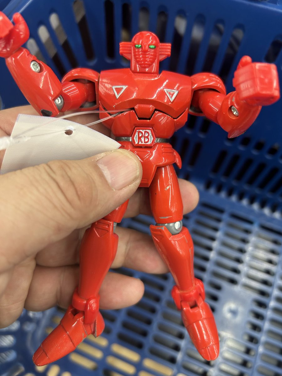 今日買った物 ①フルメタルファイターレッドバロン 箱無し本体のみ間接