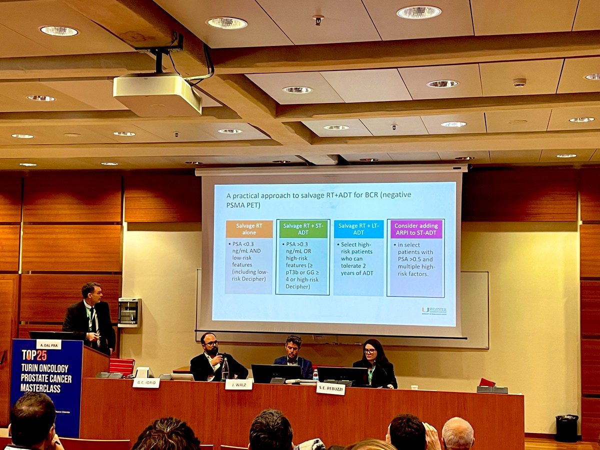 peppinoiorio's tweet photo. “ADT and post-operative RT” superb lecture and remarkable insights by @a_dalpra , key opinion leader in the field 🙌 #TOP2025 #TOPMasterclass2025 Turin 🇮🇹 #MeetTheExperts #ProstateCancer #PrecisionOncology #RadiotherapySavesLives https://t.co/J70mr9JRJW