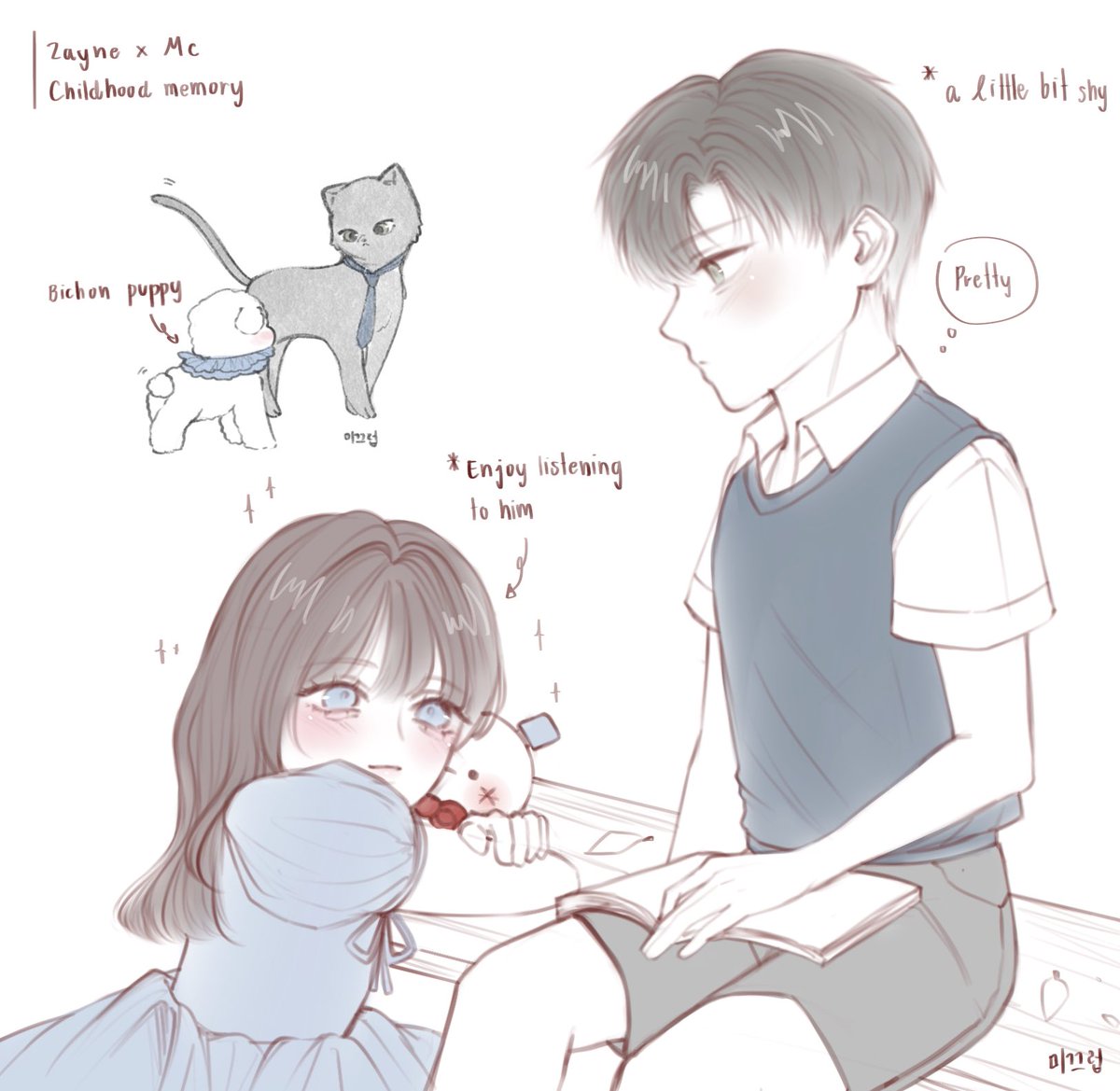 Childhood memories👧🏻👦🏻❄️

#Zayne #loveanddeepspacefanart #zayneloveanddeepspace