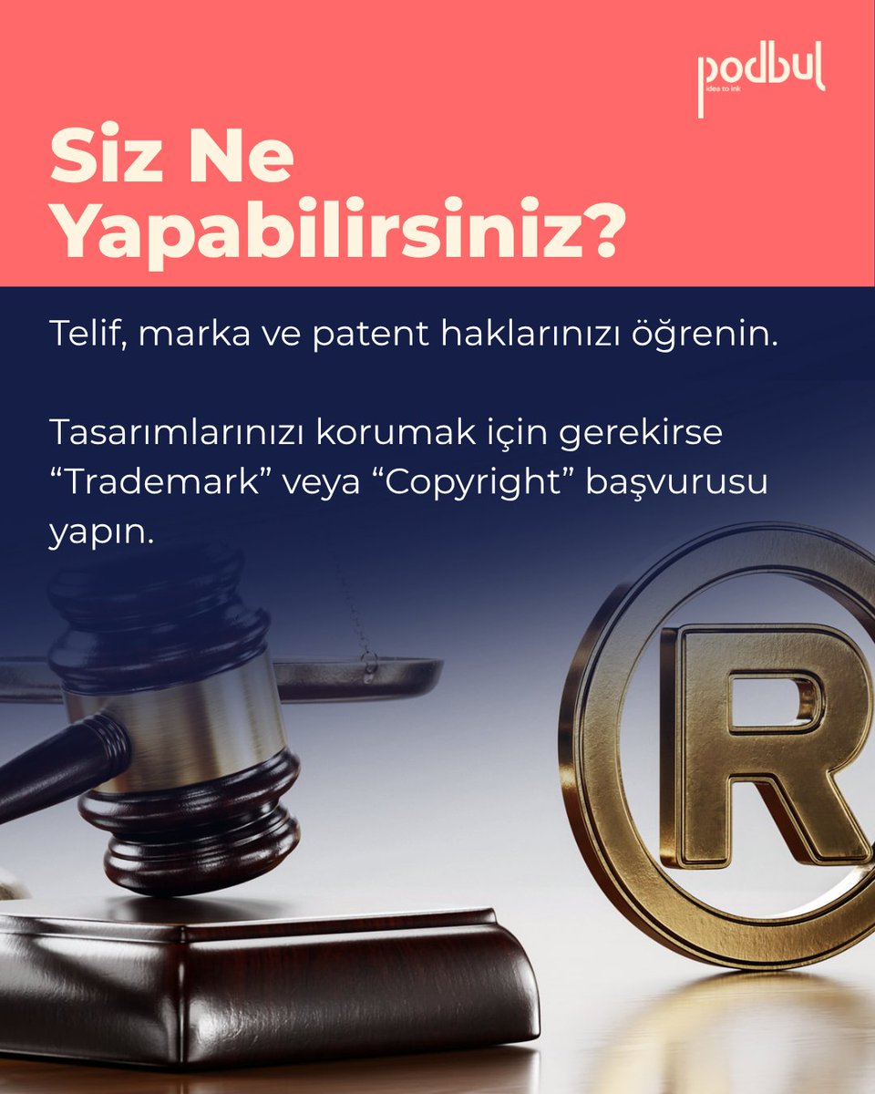 ⚠️ Etsy’de tasarımlarınız kopyalanırsa ne yapmalısınız?
Bu sadece teorik bir konu değil — gerçek bir vaka.
Bu konuyla ilgili detaylı rehber ve örnekleri görmek için bizi takip edin.
#Podbul #EtsySeller #TelifHakları #Copyright #Trademark #EtsyRehberi #EtsyTürkiye #PrintOnDemand