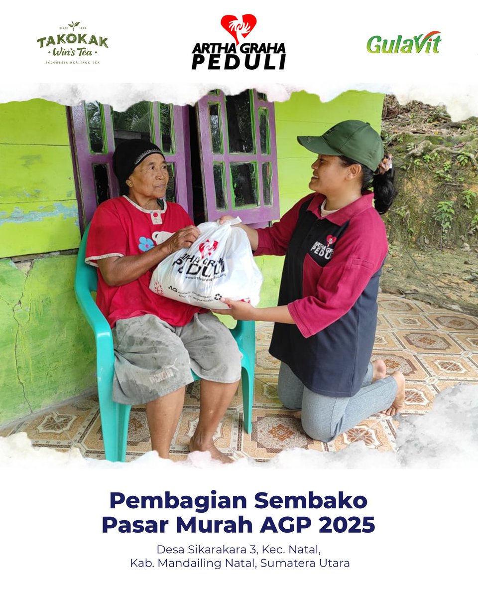 MudaLappo's tweet photo. Kembali lagi melakukan kegiatan pasar murah AGP
#PasarMurahAGP2025
#PasarMurahAGP
#StabilitasPangan
#SupplaiBerkelanjutan
#ArthaGrahaPeduli
#AGP_PAS
#AGP_RMMDIS
#AGP_MandailingNatal
#AGP_SumateraUtara
#PeduliUntukNegeri https://t.co/x19rDRRlYA